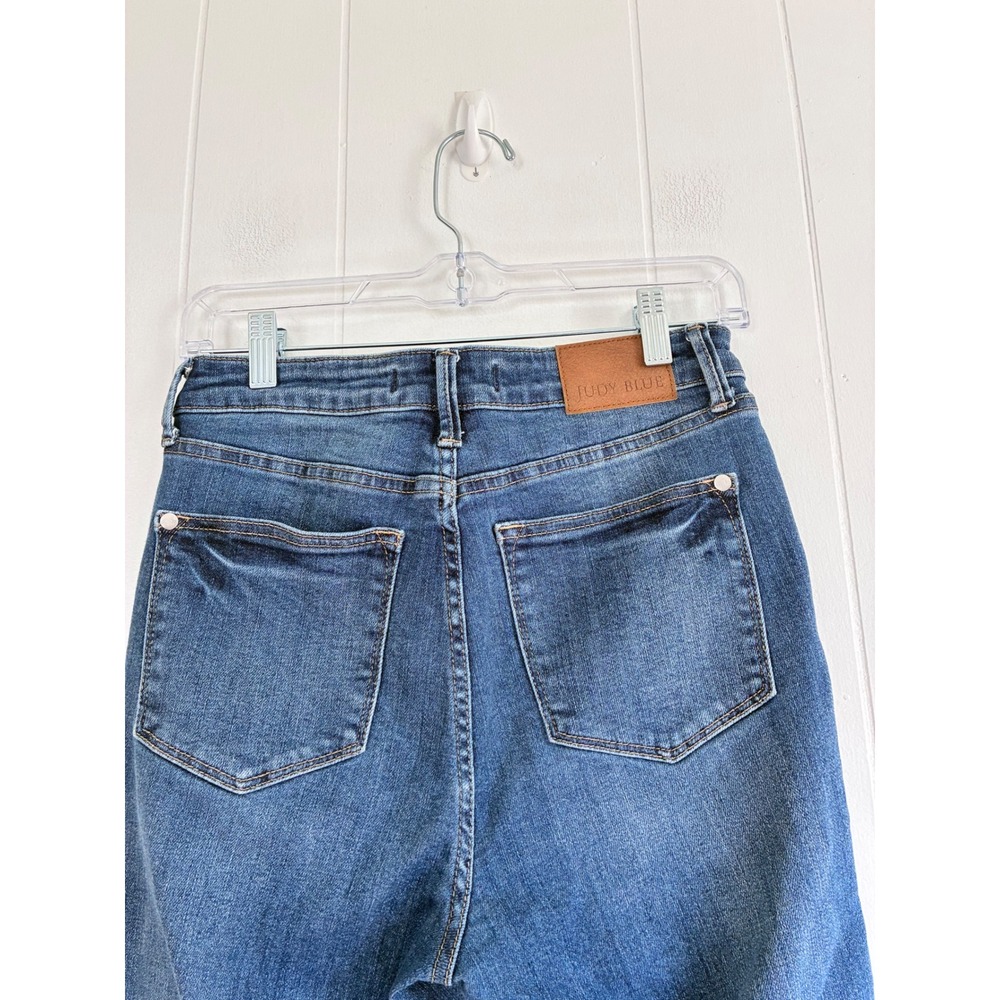Judy Blue High Waisted Skinny Jeans Medium Wash Denim JB88799 MD Womens 5/27 - Picture 3 of 6